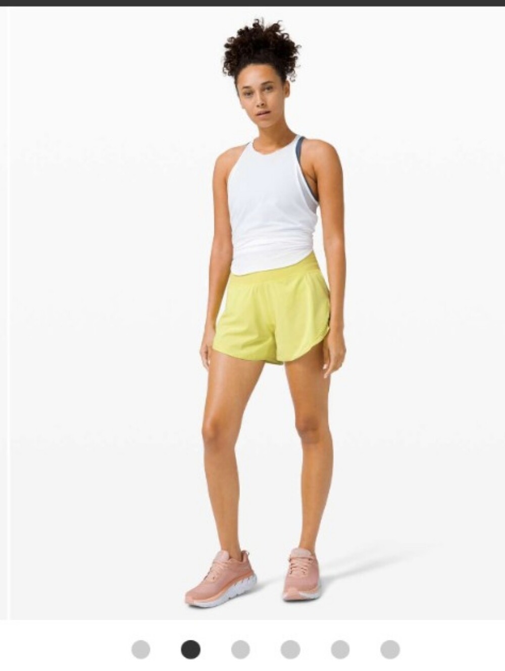 lululemon athletica High-Rise Run Shorts — Lemon Vibe Size 14